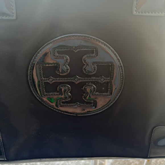 Tory Burch nylon handbag should bag purse black - Picture 2 of 16